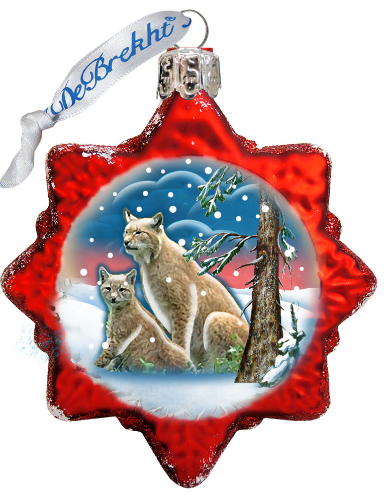 Wildlife  Set of 3 Ornament   Traditional   Christmas Ornaments   by G. DeBrekht  Houzz