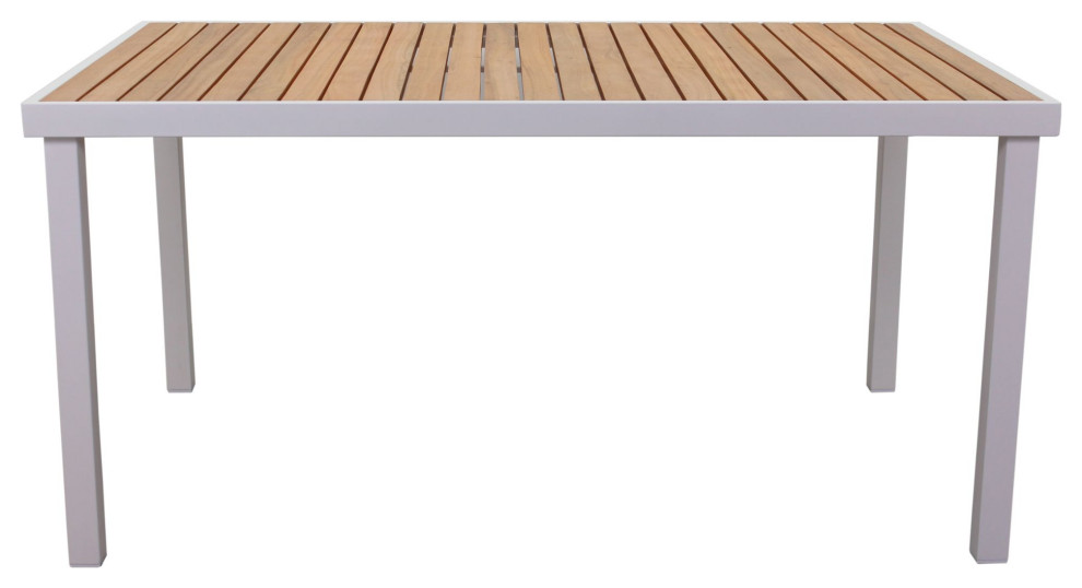 Courtyard Casual Catalina 60 quotx39 quotRectangle Dining Table   Contemporary   Outdoor Dining Tables   by Courtyard Casual  Houzz