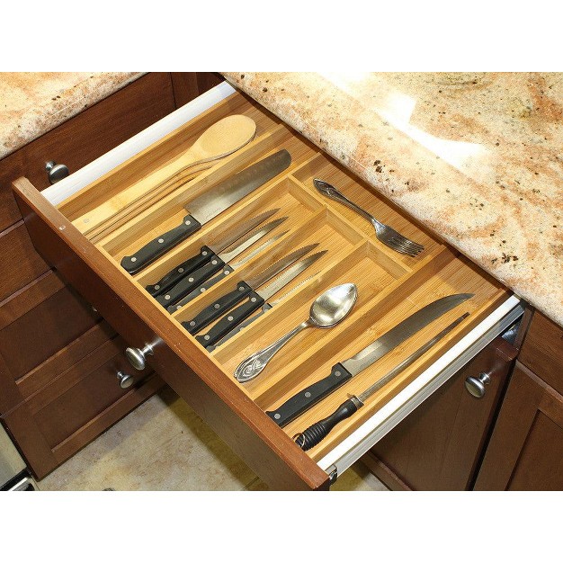 Oceanstar 5 Piece Expandable Drawer Utensil Organizer Set