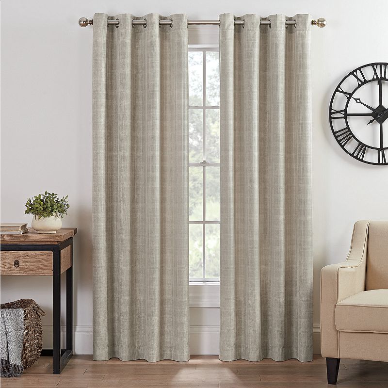 eclipse 2-Pack Absolute Zero Ryker 100% Blackout Window Curtains