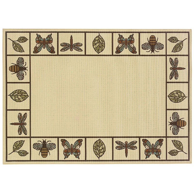 StyleHaven Montgomery Nature Indoor Outdoor Rug