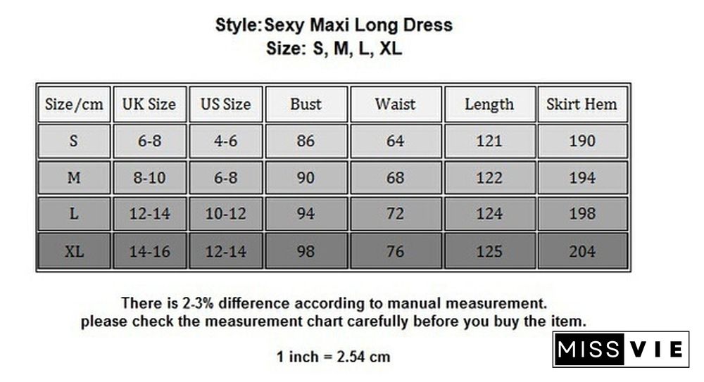 Sexy Women Long Maxi Floral Chiffon Dress Evening Party Formal Prom Gown Dresses Sundress