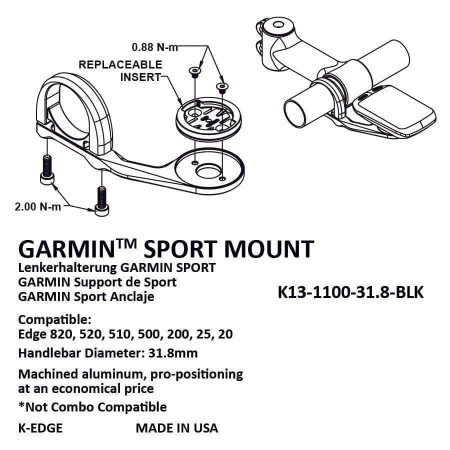 K-EDGE Garmin Sport Mount