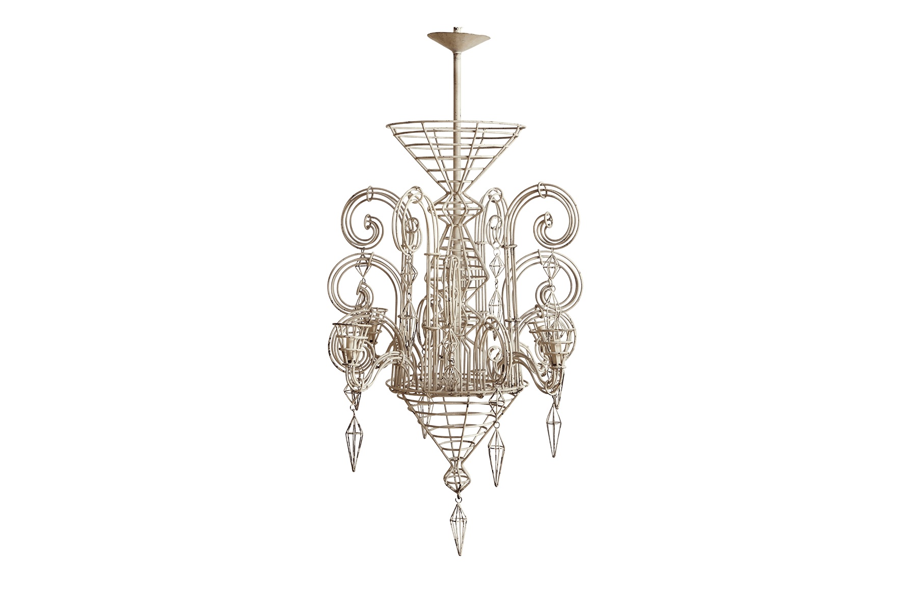 Geometric Metal Chandelier (LA)