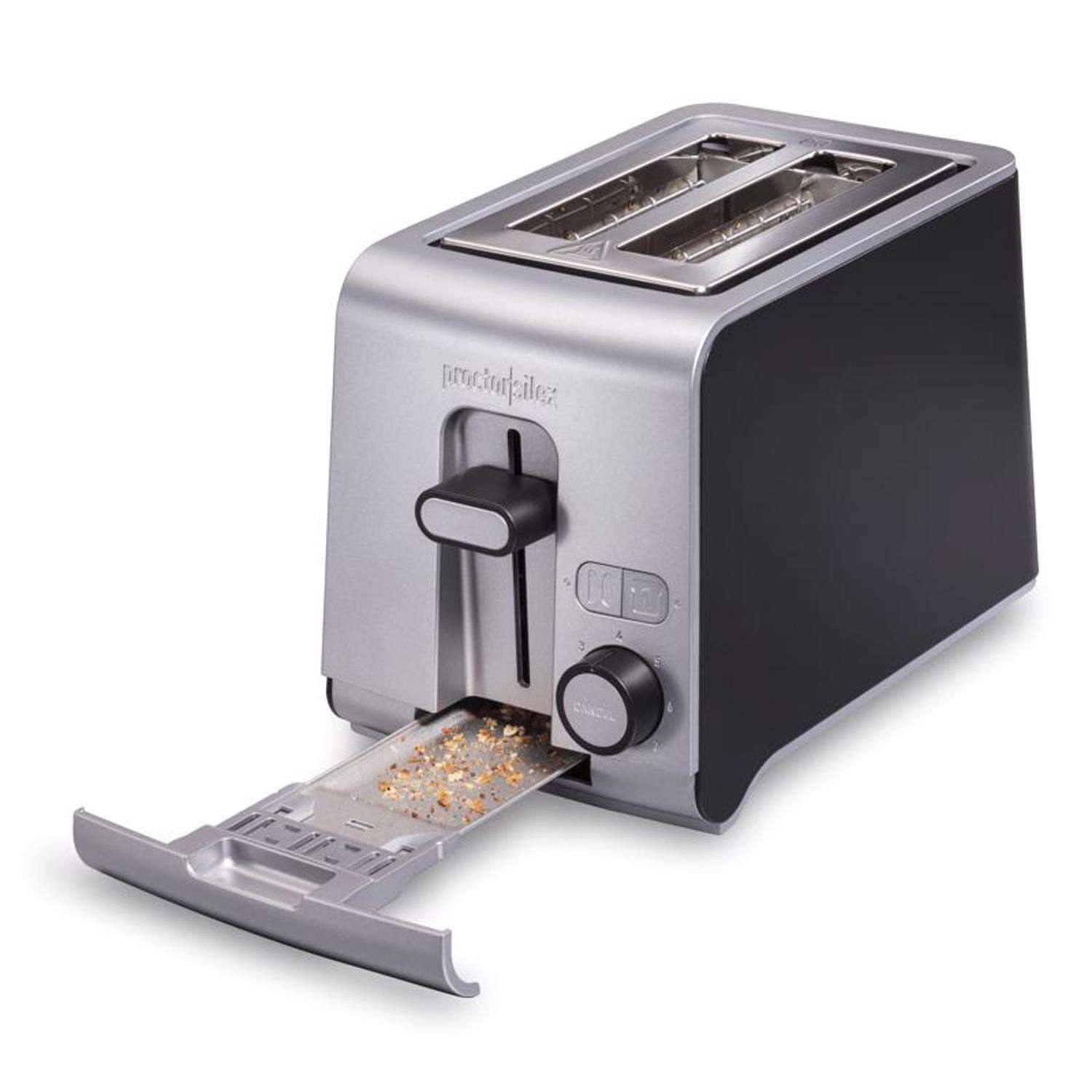 Hamilton Beach Proctor Silex Stainless Steel Silver 2 slot Toaster 7.6 in. H X 6.6 in. W X 10.7 in.