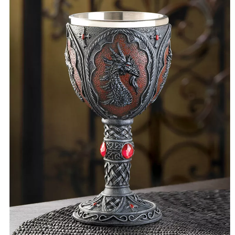 Medieval Dragon Goblet