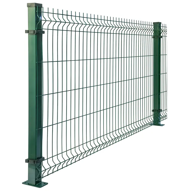 Factory direct supply cheap price Fence garden building outdoor metal material 3D welded wire mesh garden panel fence