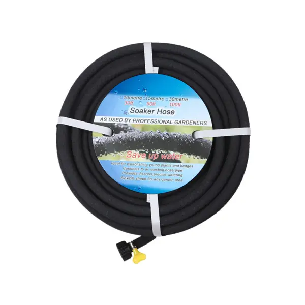 50 ft 1/2'' PVC  Durable Soaker Hose for garden watering