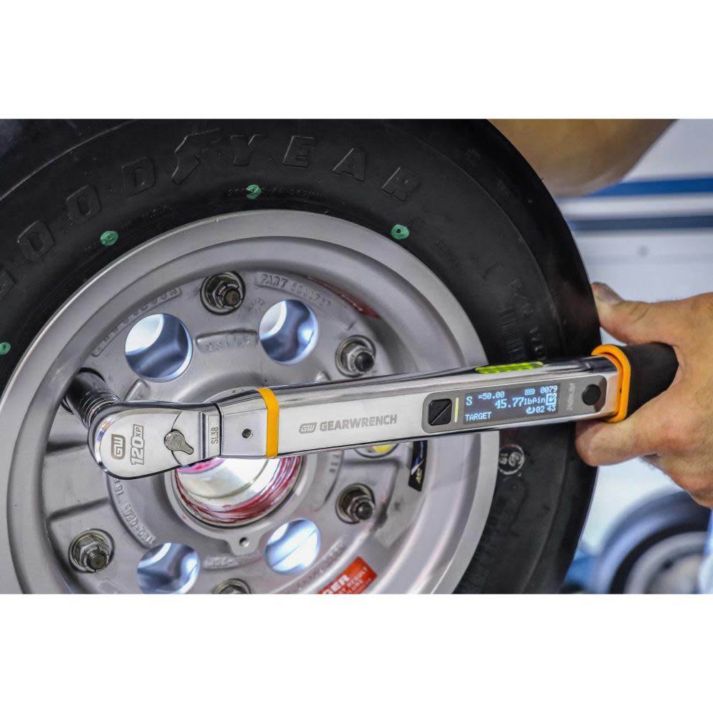 GEARWRENCH 3/8 120XP? E Spec Electronic Interchangeable Head Torque Wrench 15 74 ft lb