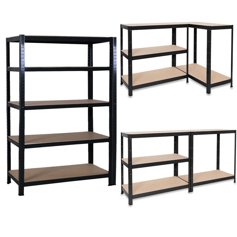 Ktaxon Heavy Duty 5 Tier Shelf Garage Shelving Unit Steel Racking Organzizer Home