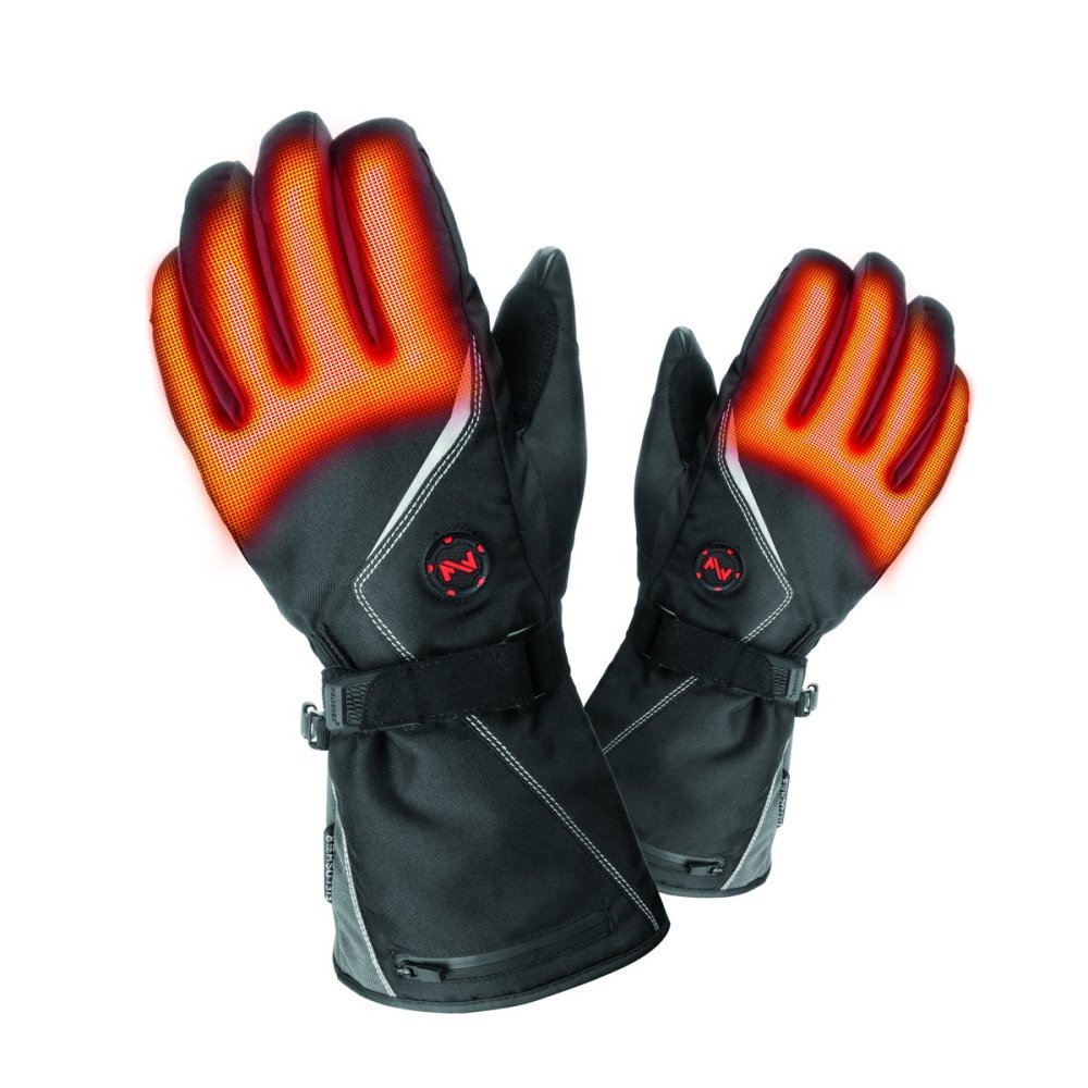 Mobile Warming Heated Gloves 5V Black Large ;