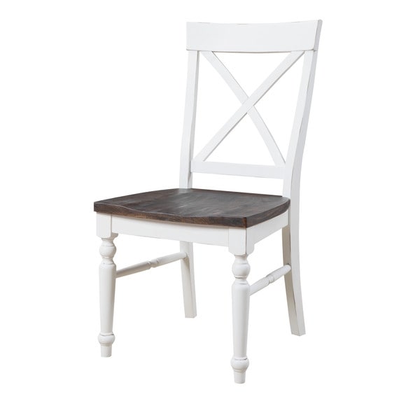 The Gray Barn Crooked Cottage X-back Dining Chair (Set of 2)