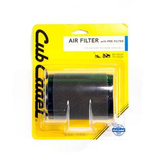 Cub Cadet Air Filter for Cub Cadet 382cc and 439cc Premium OHV Engines with Pre-Filter Included OE# 737-05129 490-200-C070