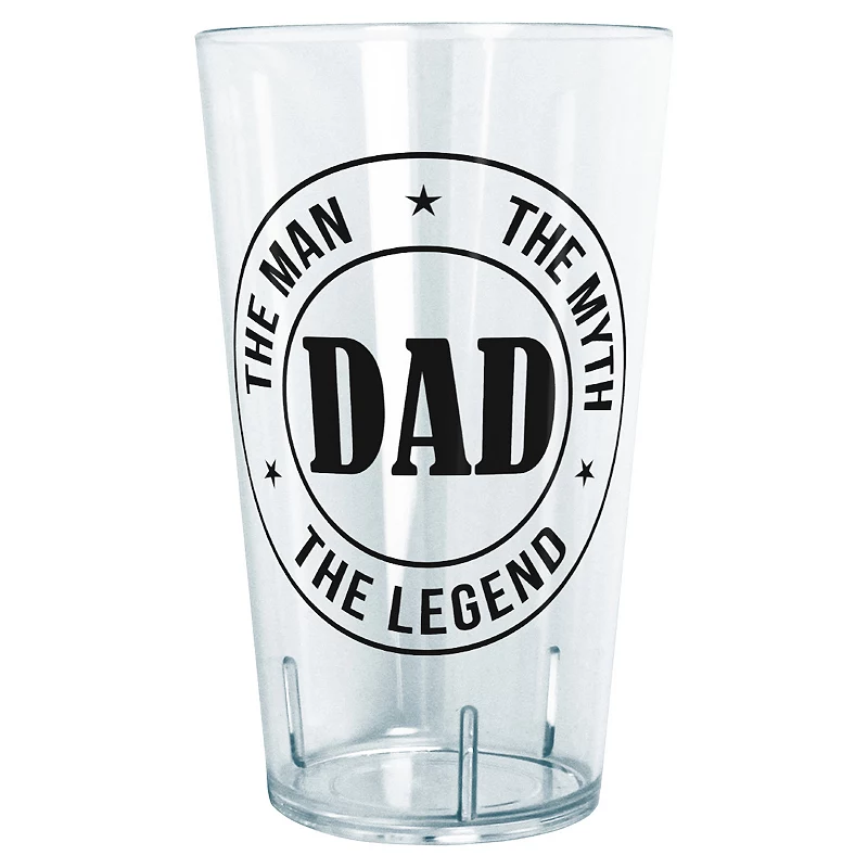 Dad The Man， The Myth， The Legend Badge 24-oz. Tritan Tumbler