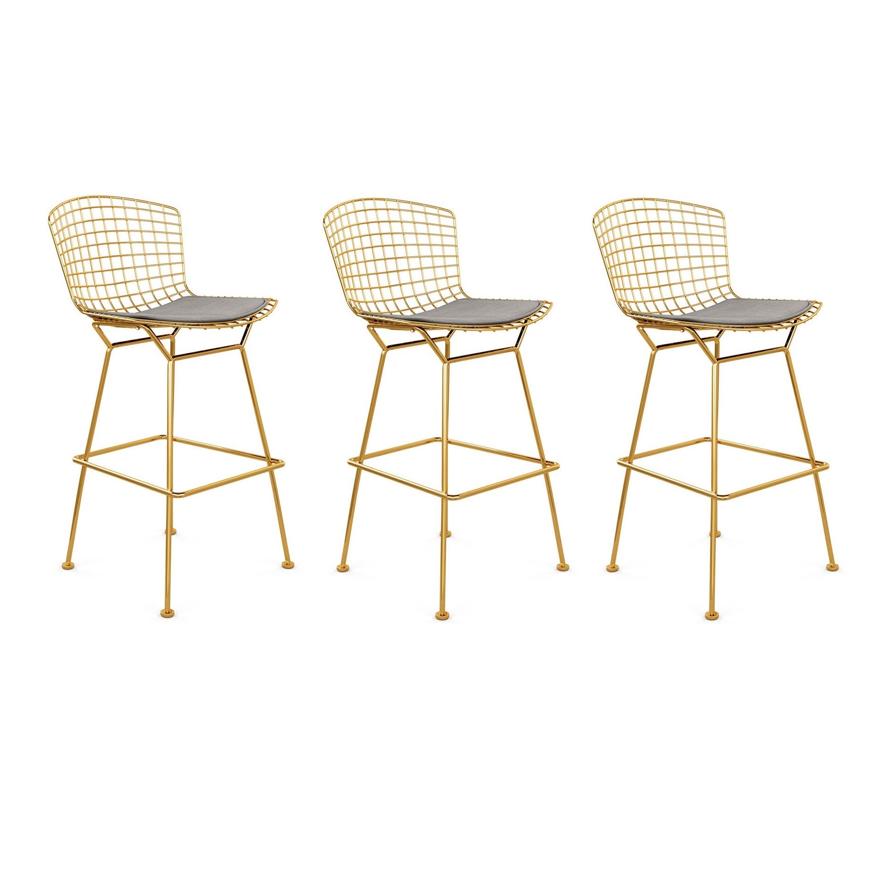 Bertoia Counter Stool (Set of 3) - 39