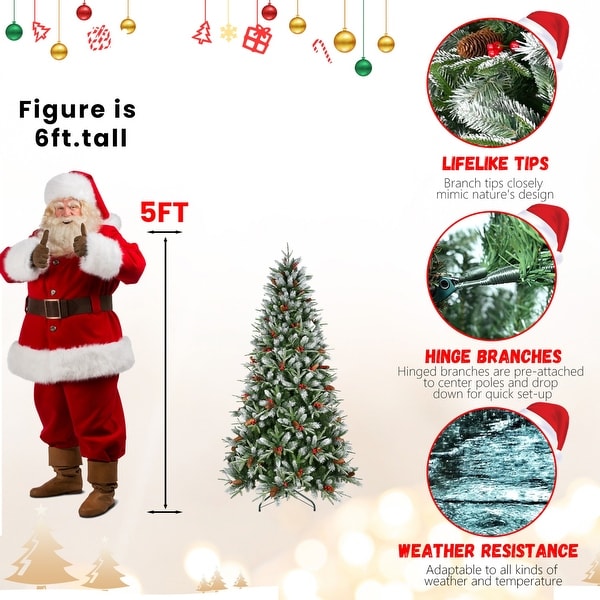 Exquisite PE/PVC Decorative Christmas Tree