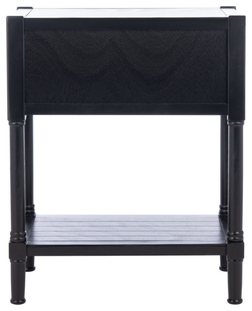 Lane 3 Drawer Console Table Black   Traditional   Console Tables   by V.S.D Furniture  Houzz