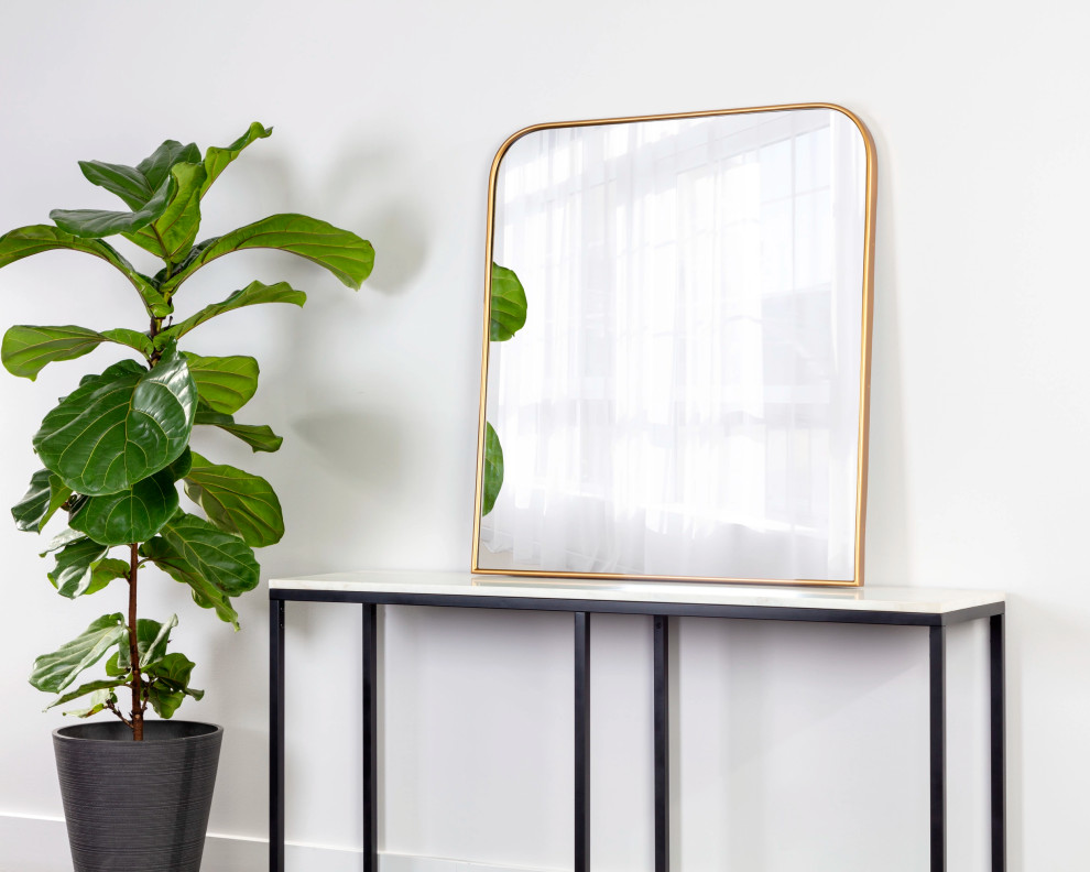 Calabasas Wall Mirror   Contemporary   Coffee Tables   by Sunpan Modern Home  Houzz