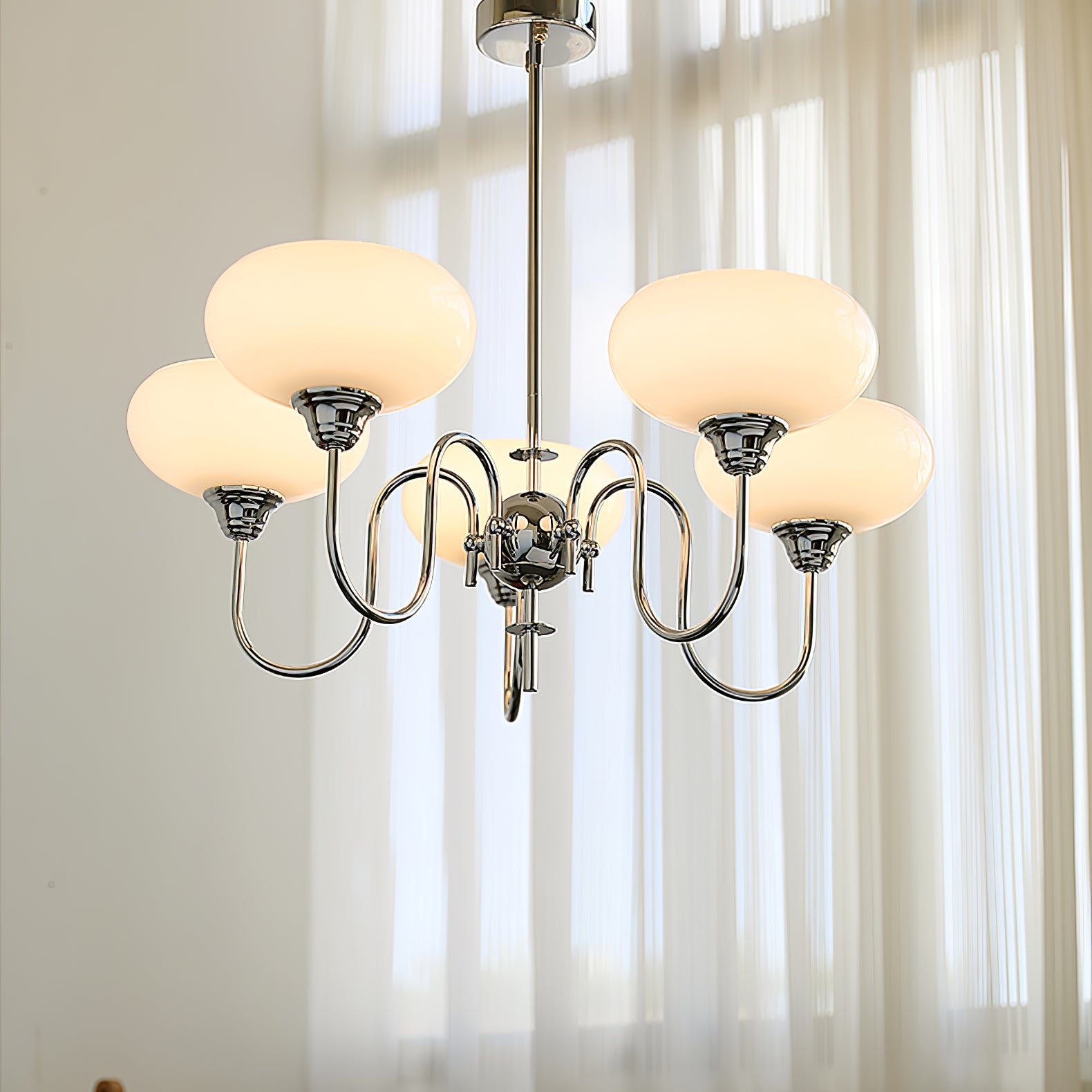 Creamy Persimmon Chandelier