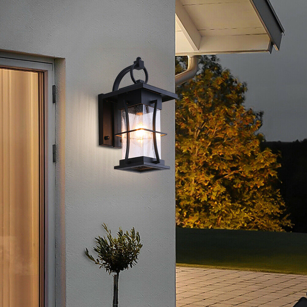 Outdoor Wall Lantern Sconce Porch Lamp Wall Light Fixtures Exterior Waterproof Outdoor Wall Light Retro Exterior Lantern Sconce Industrial Porch Patio Lamp Wall Light Fixture Exterior Lighting Lamp