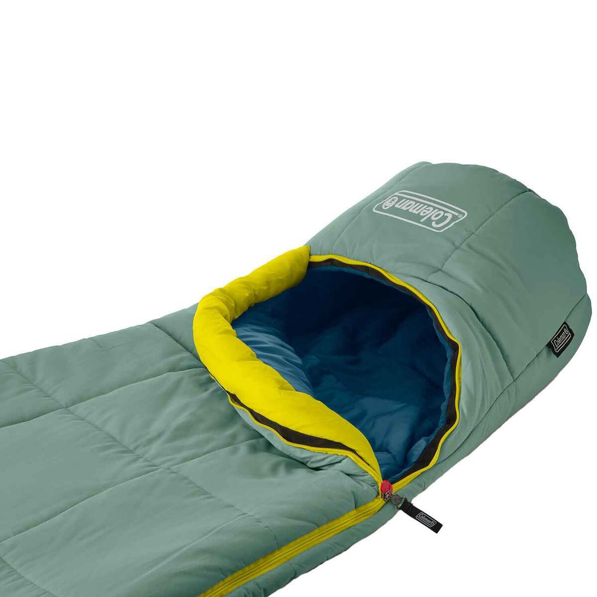 Coleman Big Bay 20 Degree Regular Mummy Sleeping Bag  Moss