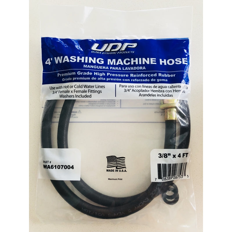 WASH MACHINE HOSE 4'