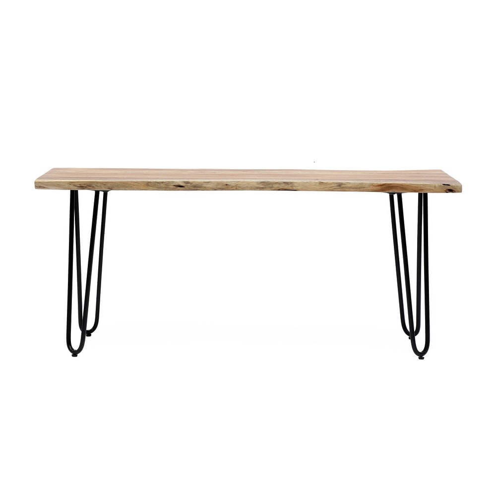 Plumb Acacia Wood Dining Bench by Christopher Knight Home