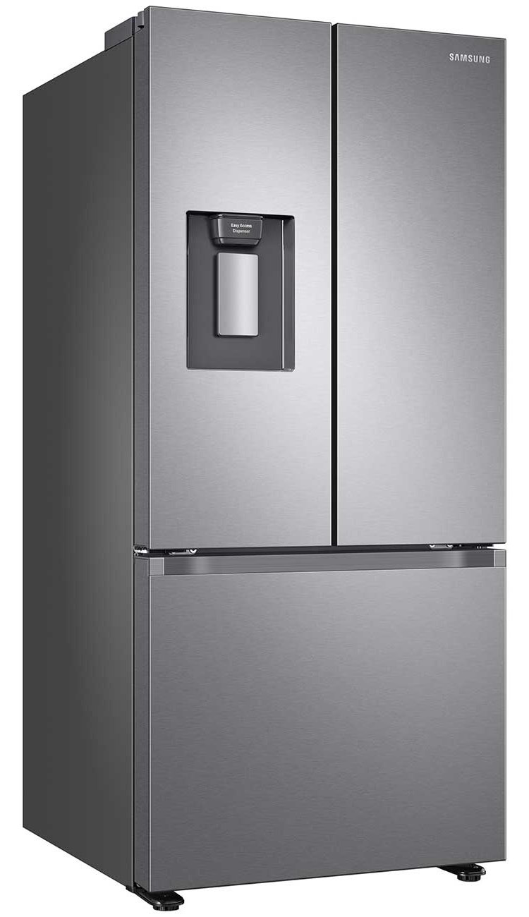  ADA 22 Cu. Ft. Fingerprint Resistant Stainless Steel Smart 3-Door French Door Refrigerator With External Water Dispenser