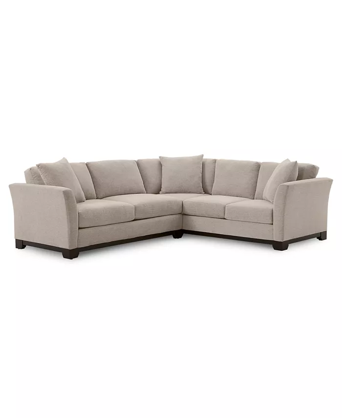 Furniture Elliot II 108 Fabric 2-Pc. Sleeper Sofa Sectional