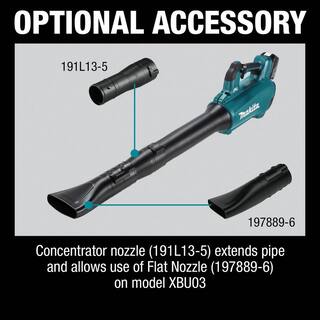 Makita 18V LXT Li-Ion Brushless Cordless Combo Kit (2-Tool Leaf BlowerTrimmer) 4.0Ah with Bonus 18V 4.0Ah LXT Battery XT287SM1BL1840B