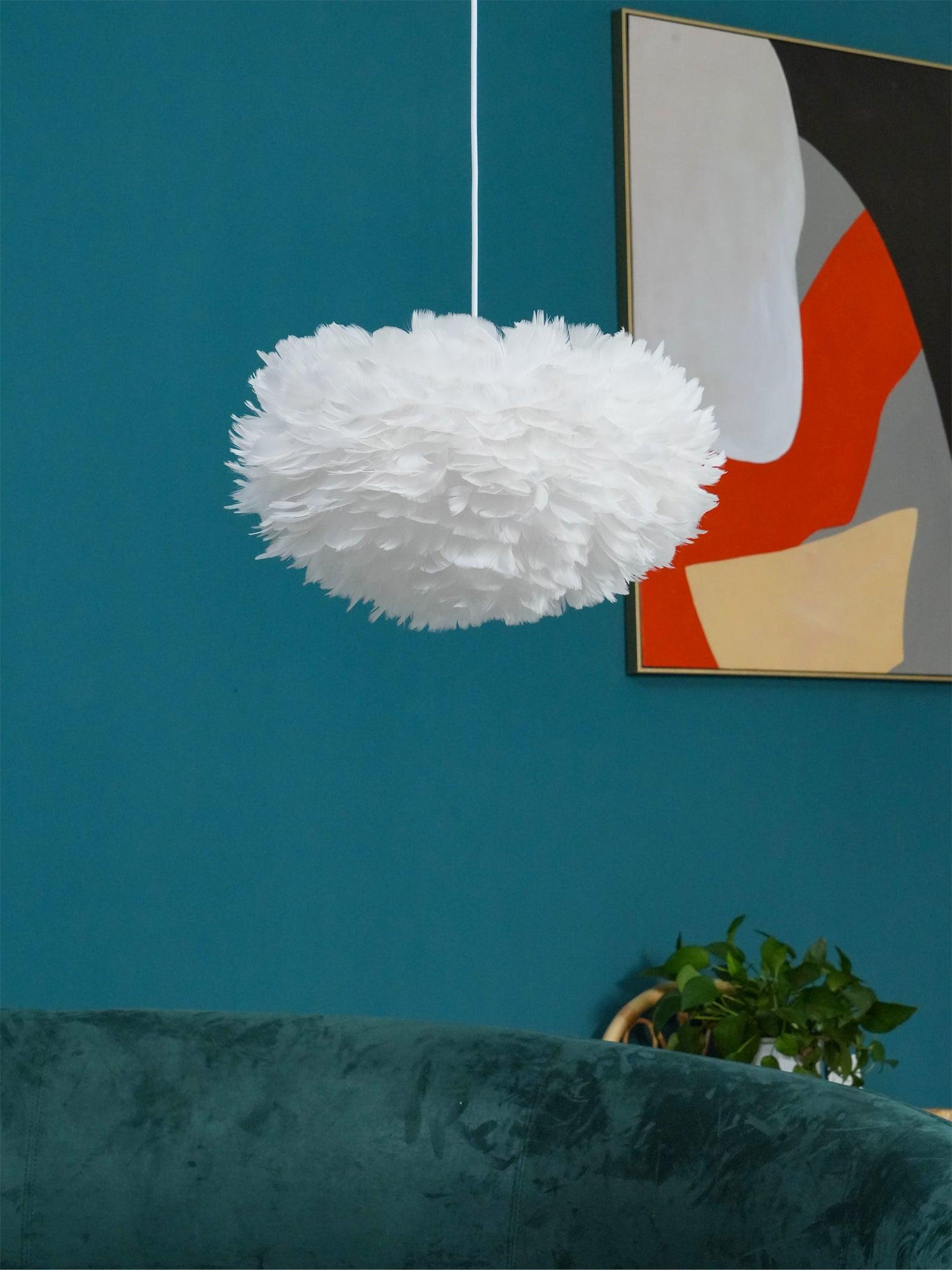 Goose Feathers Pendant Lamp