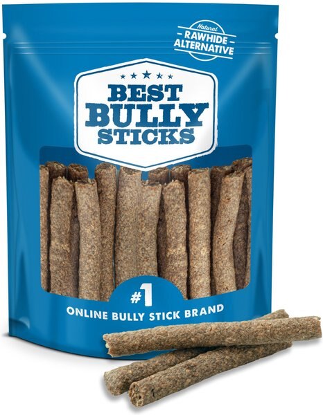 Best Bully Sticks Snap Sticks Natural Crunchy Treats， 25 count