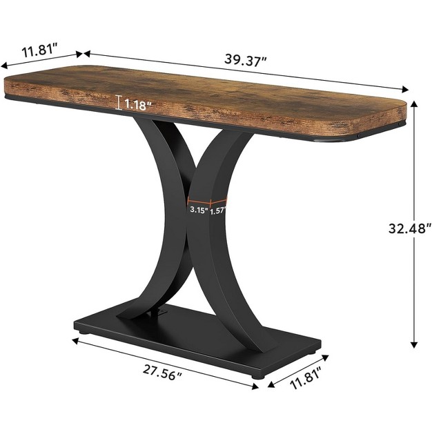 Industrial Console Table