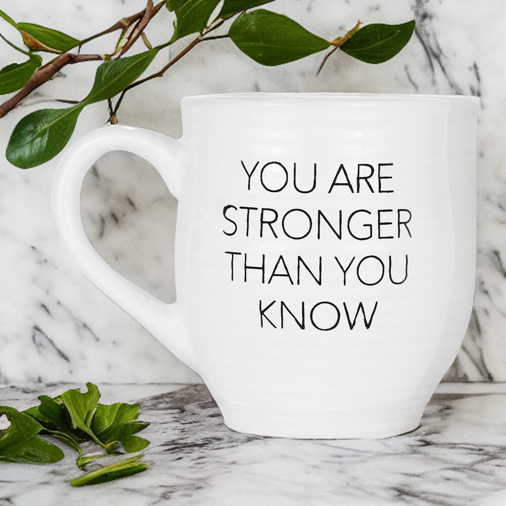 Amici Home You Are Stronger Than You Know Coffee Mug   4.1\