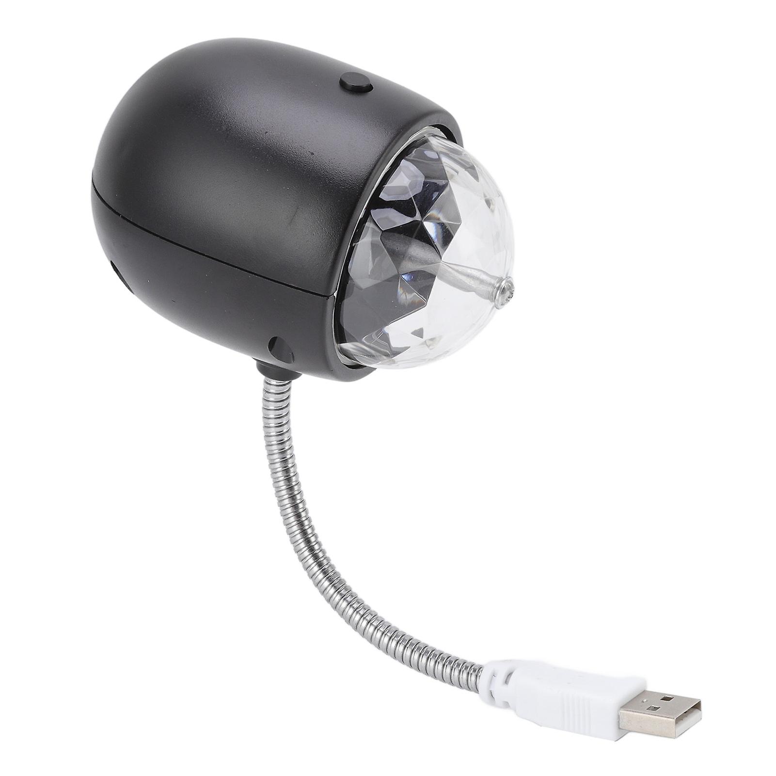 USB Projector Light Auto Rotating 2 Modes Reading Lamp Car Roof Star Night Light for Bedroom Party Bar
