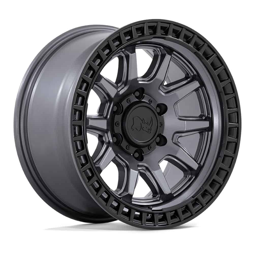 Black Rhino Wheels BR001 17X8.5 5X120 M-GNMTL BLK-LP 34MM