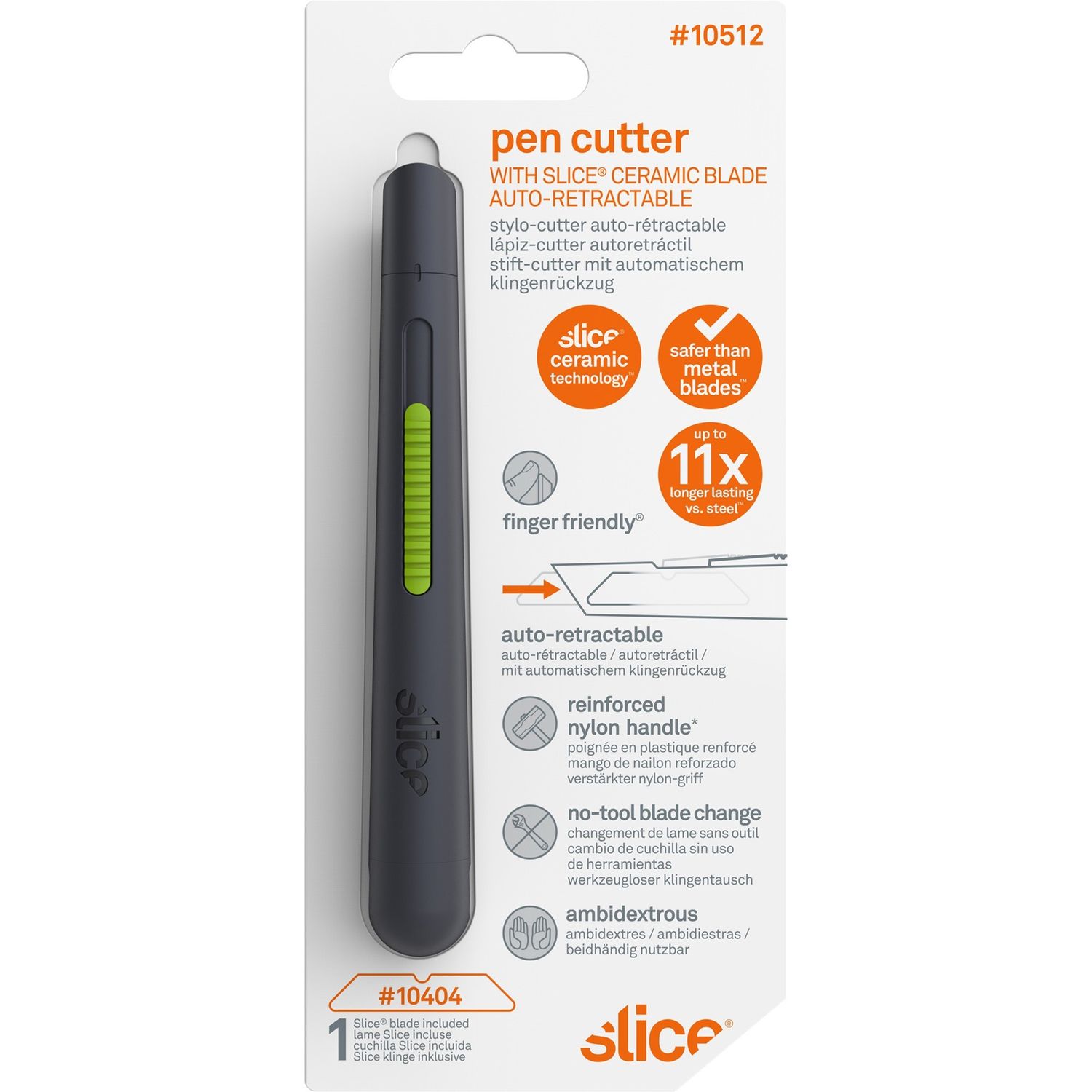 Pen Cutter Auto-Retractable by Slice， Inc SLI10512