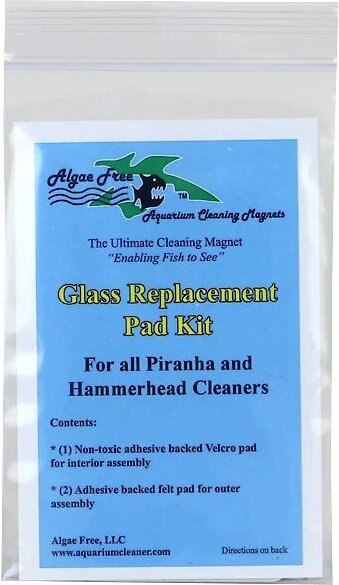 Algae Free Piranha and Hammerhead Glass Replacement Pad Kit