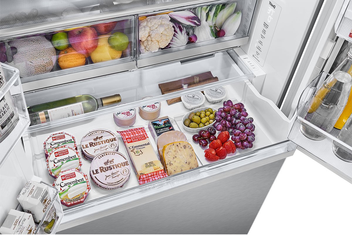 LG ADA 26 Cu. Ft. PrintProof Stainless Steel Counter-Depth MAX Refrigerator