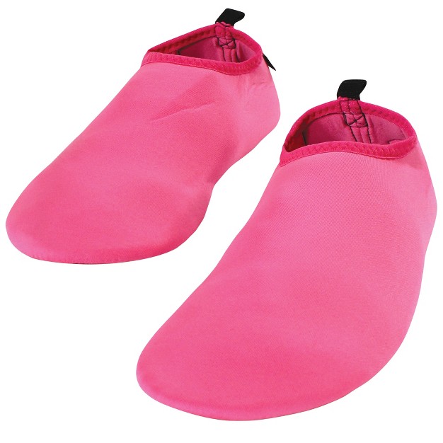 Hudson Baby Kids And Adult Water Shoes For Sports Yoga Beach And Outdoors Solid Hot Pink