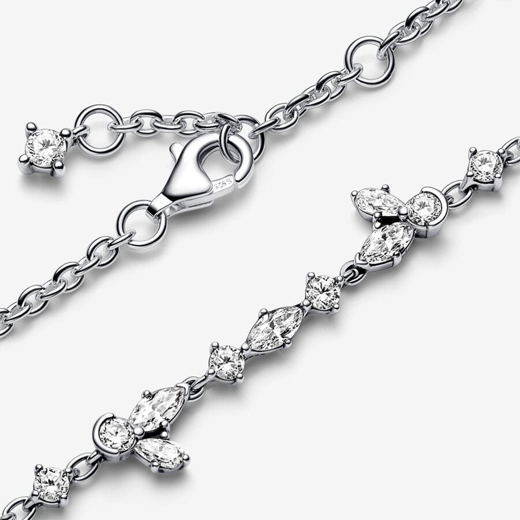 PANDORA  Sparkling Herbarium Cluster Chain Bracelet