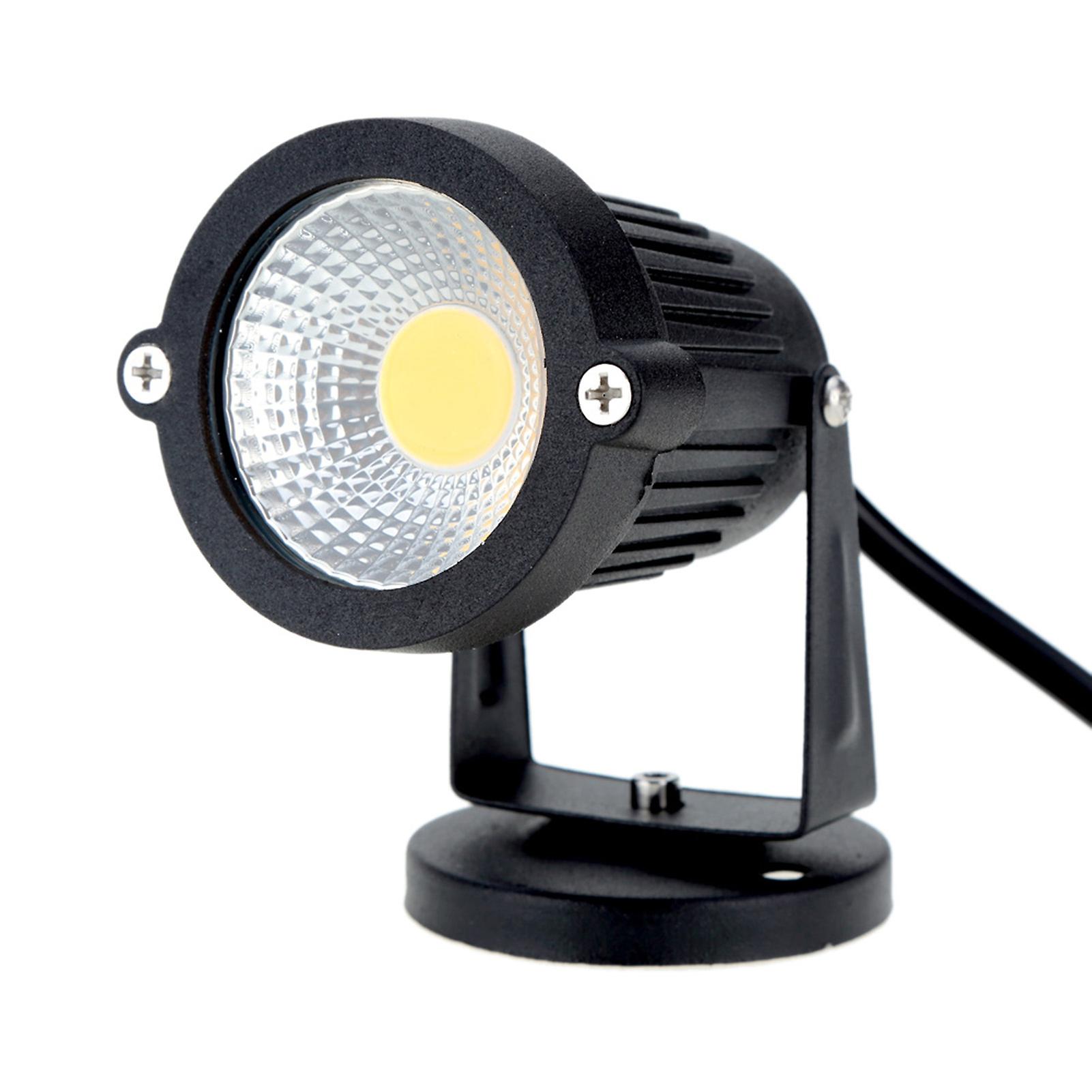 8w 85-265v Ac Ip65 Black Aluminum Led Lawn Spot Light Lamp High Power Rgb Warm/nature White Outdoor Pond Garden Path Ce Rohs