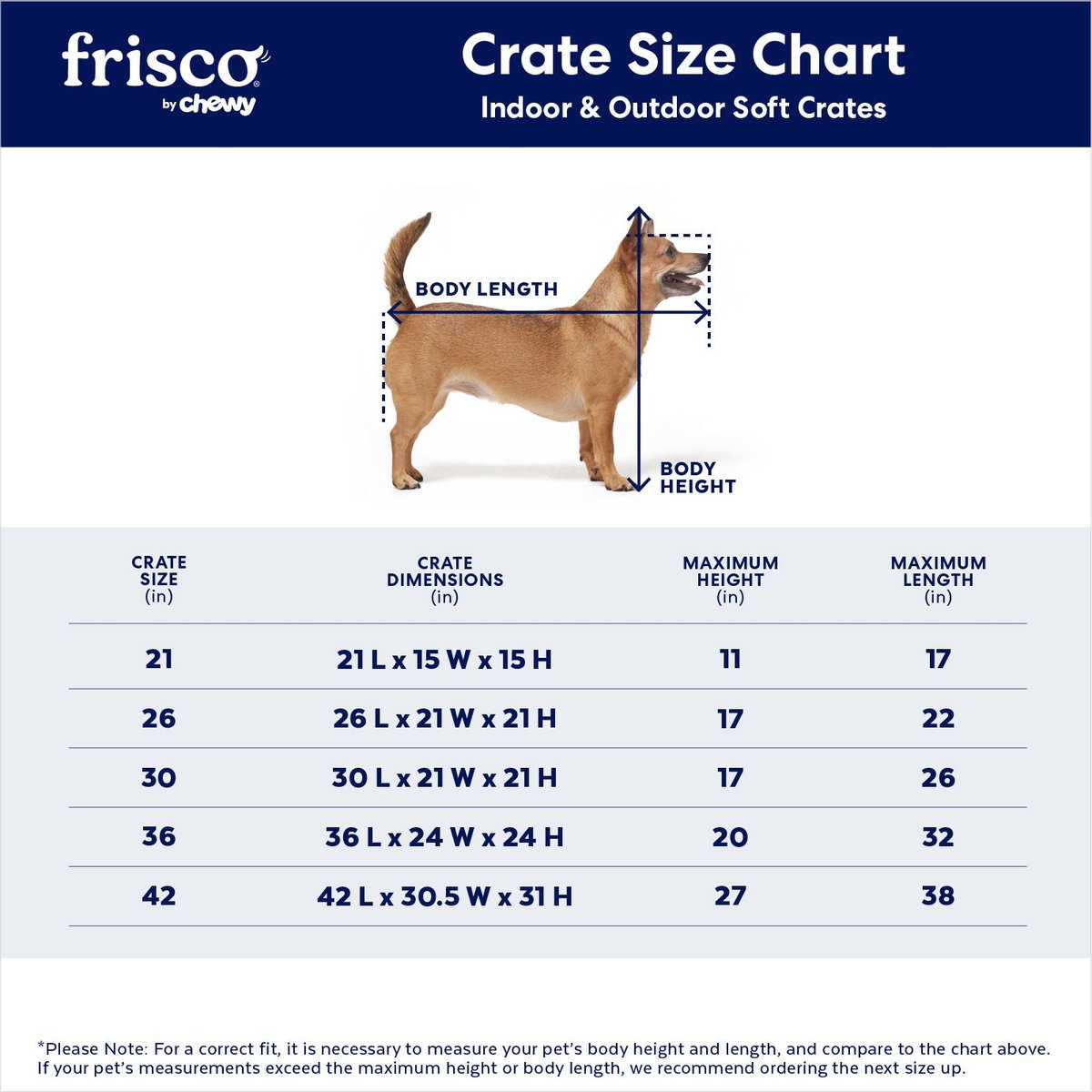 Frisco Indoor and Outdoor 3-Door Collapsible Soft-Sided Dog and Small Pet Crate