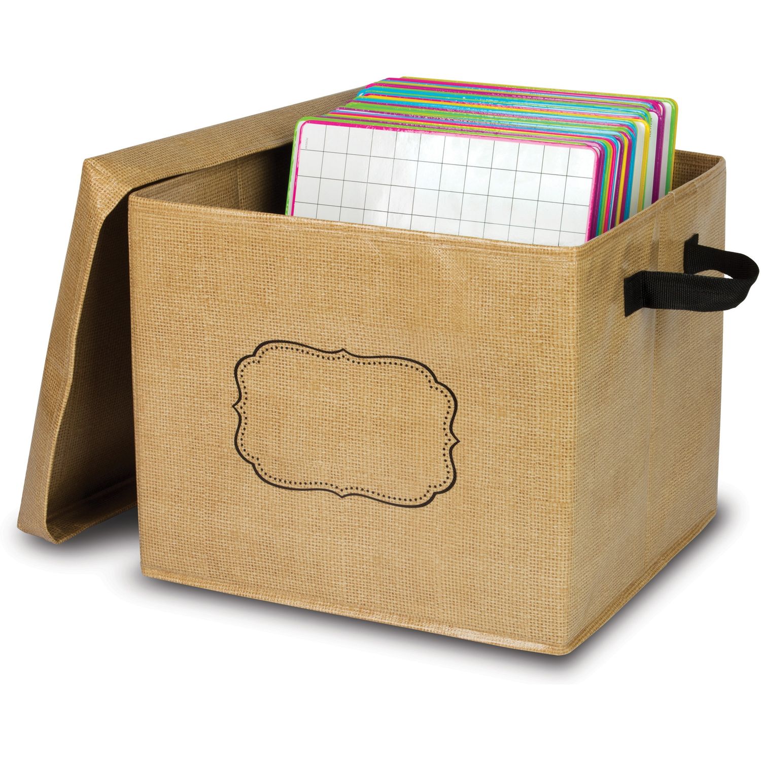 Burlap Storage Box by Teacher Created Resources TCR20834