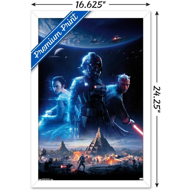 Trends International Star Wars Battlefront 2 Key Art Framed Wall Poster Prints