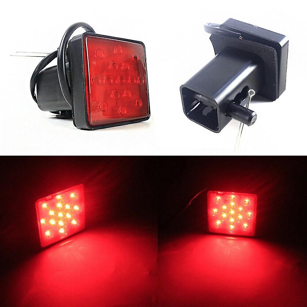 15led Truck Hitch Light Brake Light 2 Inch Square Standard Receiver