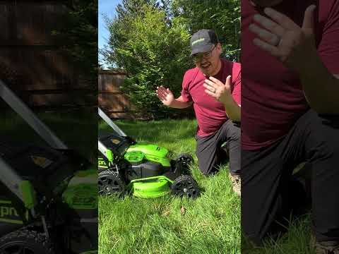 60V 25-Inch Self-Propelled Cordless Lawn Mower | Greenworks Pro