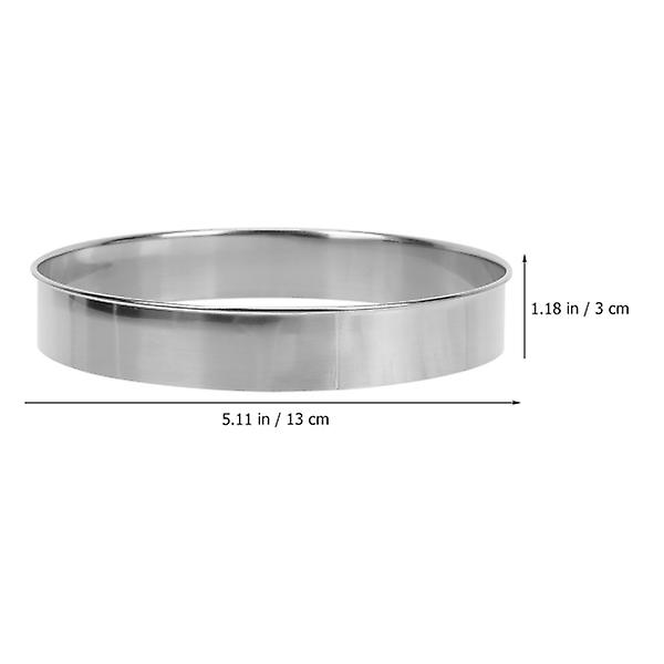 Reusable Pizza Metal Ring Multi-function Pastry Ring Household Baking Cake Ring