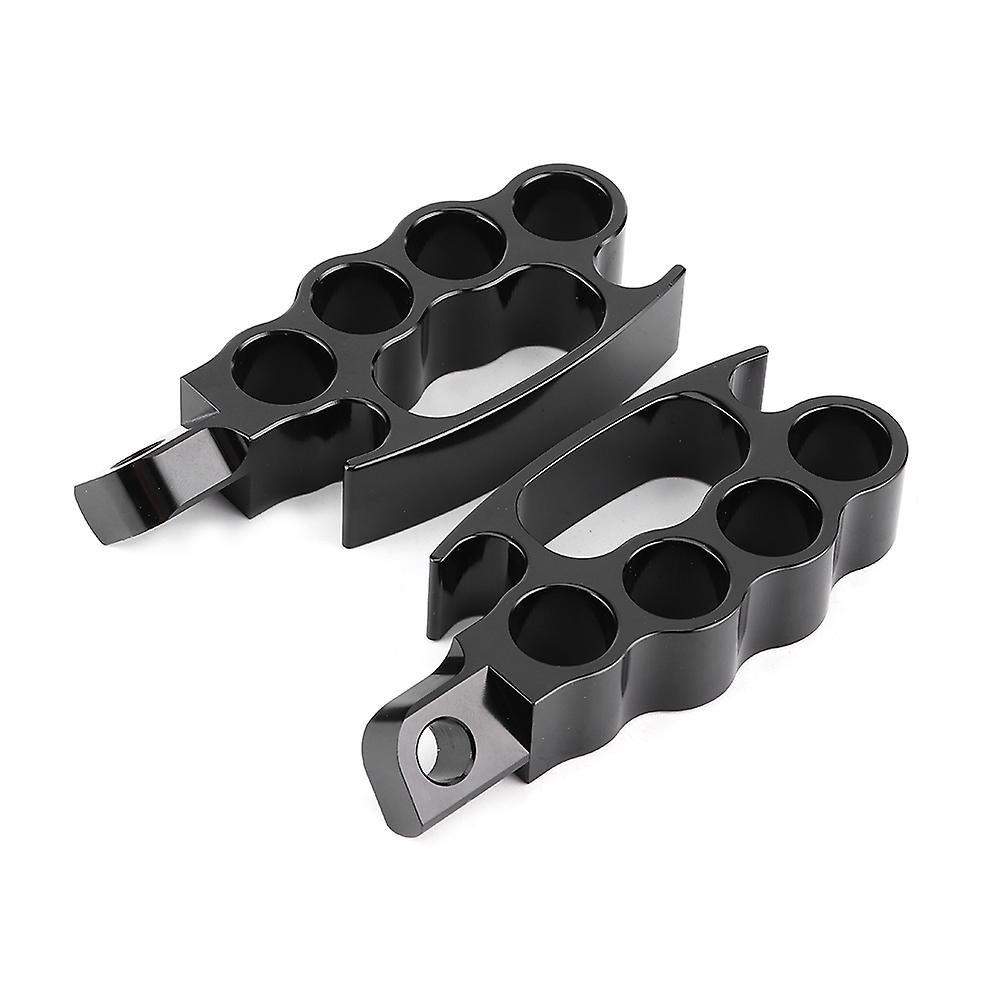 2pcs Aluminum Flying Knuckle Control Foot Peg Motorcycle Footrests Pedal Fit For Xl 883 1200