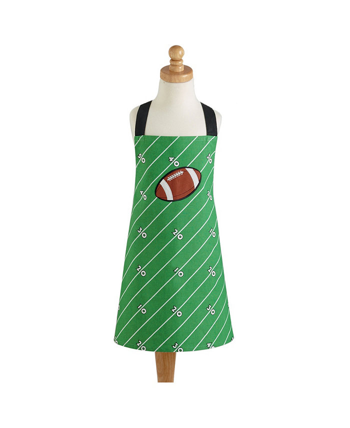 Design Imports Football Field Child Apron